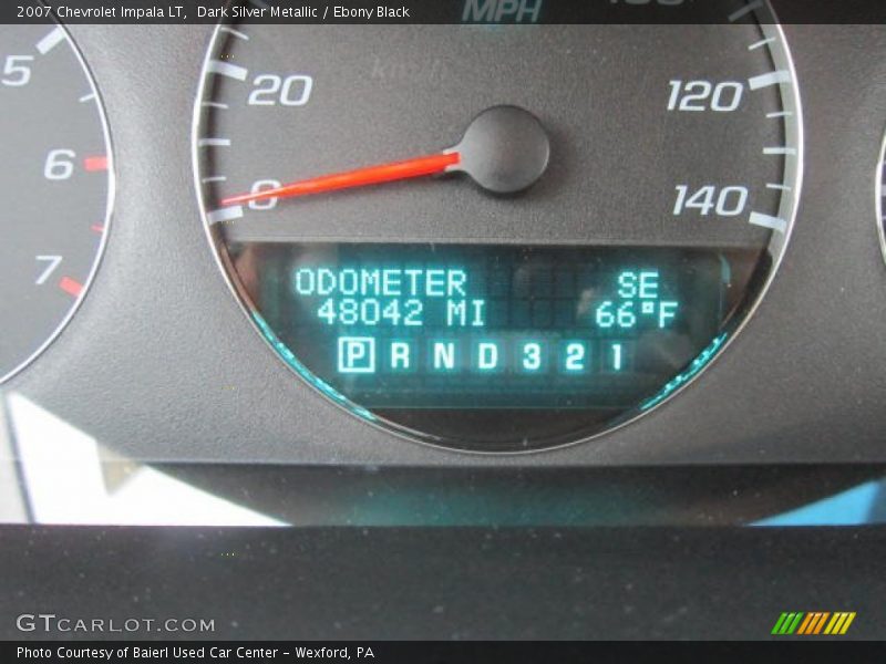 Dark Silver Metallic / Ebony Black 2007 Chevrolet Impala LT