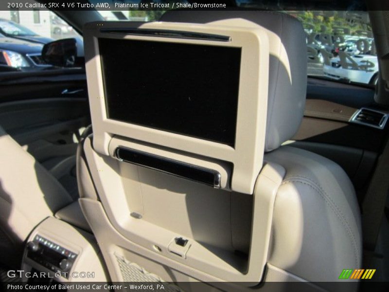Platinum Ice Tricoat / Shale/Brownstone 2010 Cadillac SRX 4 V6 Turbo AWD