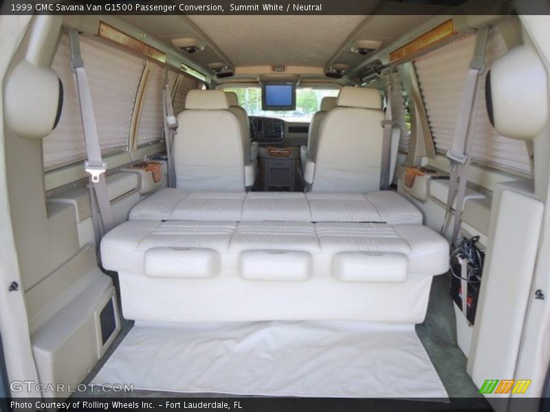 Summit White / Neutral 1999 GMC Savana Van G1500 Passenger Conversion