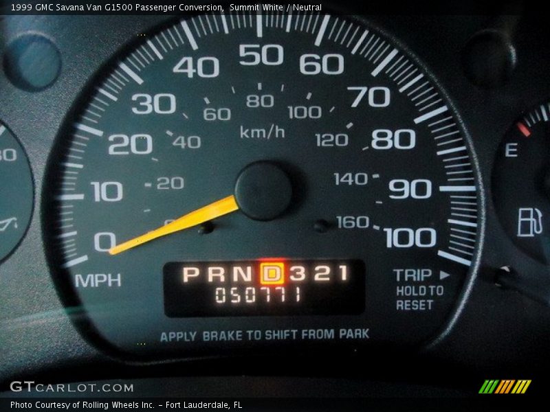 Summit White / Neutral 1999 GMC Savana Van G1500 Passenger Conversion