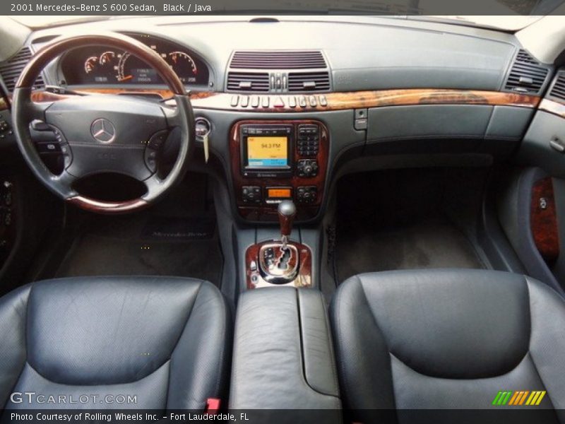  2001 S 600 Sedan Java Interior
