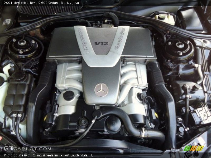  2001 S 600 Sedan Engine - 5.8 Liter SOHC 36-Valve V12