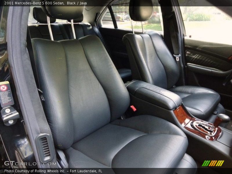 2001 S 600 Sedan Java Interior