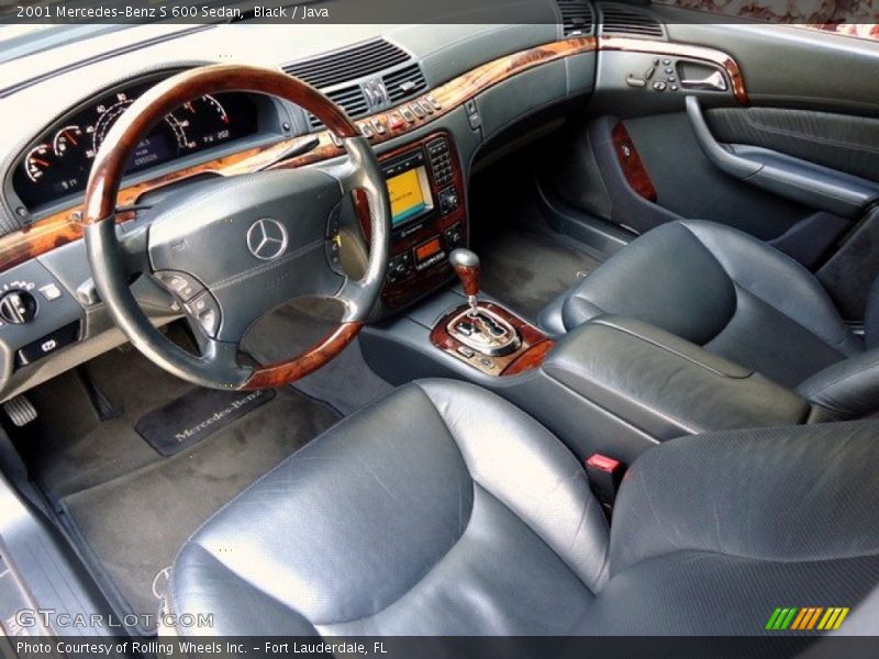 Java Interior - 2001 S 600 Sedan 