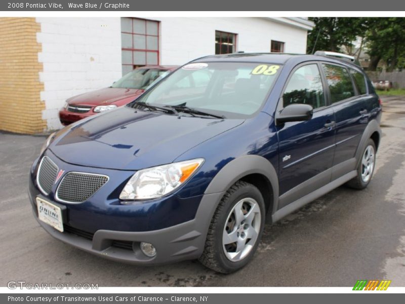 Wave Blue / Graphite 2008 Pontiac Vibe