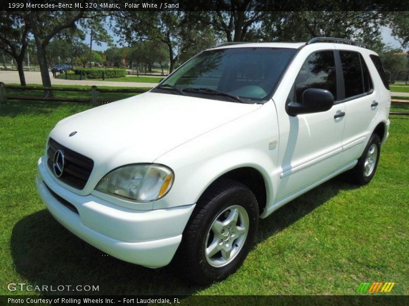 Polar White / Sand 1999 Mercedes-Benz ML 320 4Matic