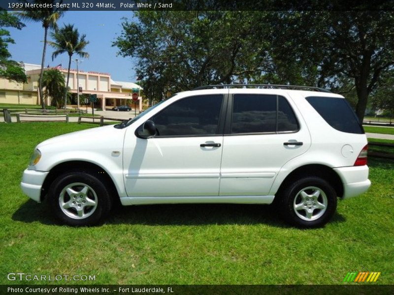 Polar White / Sand 1999 Mercedes-Benz ML 320 4Matic