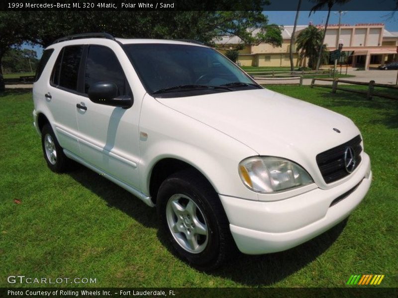Polar White / Sand 1999 Mercedes-Benz ML 320 4Matic