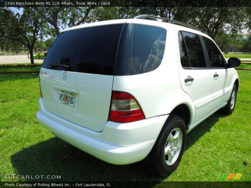 Polar White / Sand 1999 Mercedes-Benz ML 320 4Matic