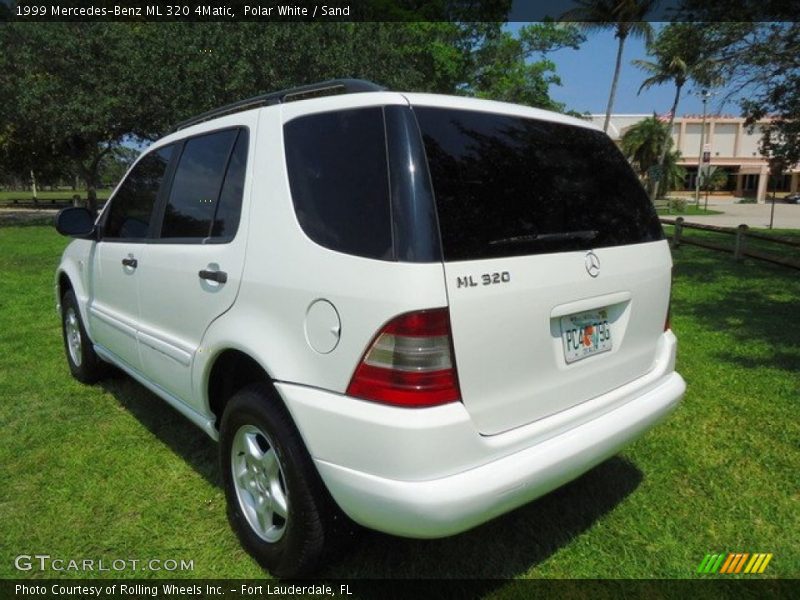 Polar White / Sand 1999 Mercedes-Benz ML 320 4Matic