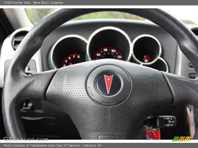 Wave Blue / Graphite 2008 Pontiac Vibe