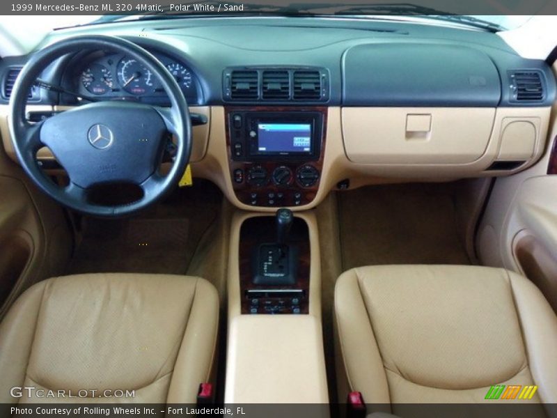 Polar White / Sand 1999 Mercedes-Benz ML 320 4Matic