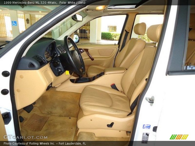 Polar White / Sand 1999 Mercedes-Benz ML 320 4Matic