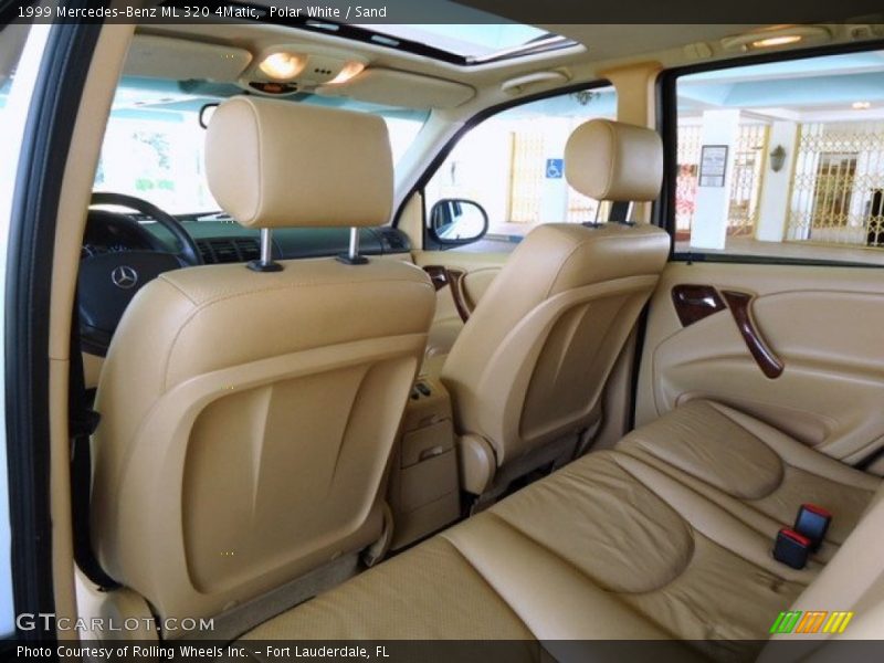 Polar White / Sand 1999 Mercedes-Benz ML 320 4Matic