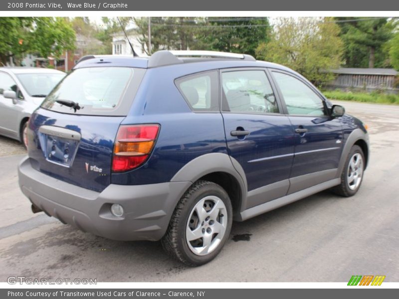 Wave Blue / Graphite 2008 Pontiac Vibe