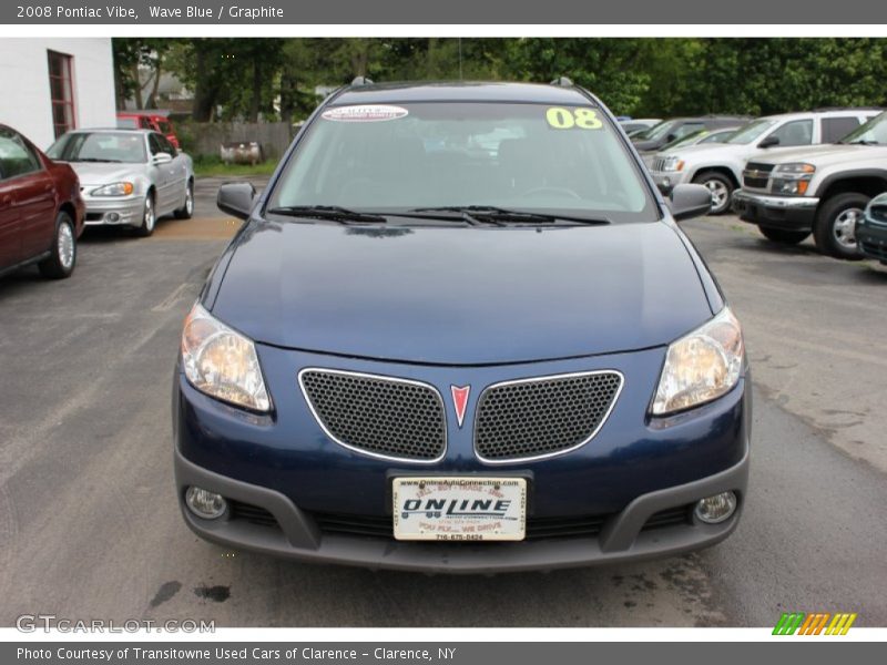 Wave Blue / Graphite 2008 Pontiac Vibe