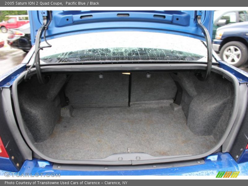 Pacific Blue / Black 2005 Saturn ION 2 Quad Coupe
