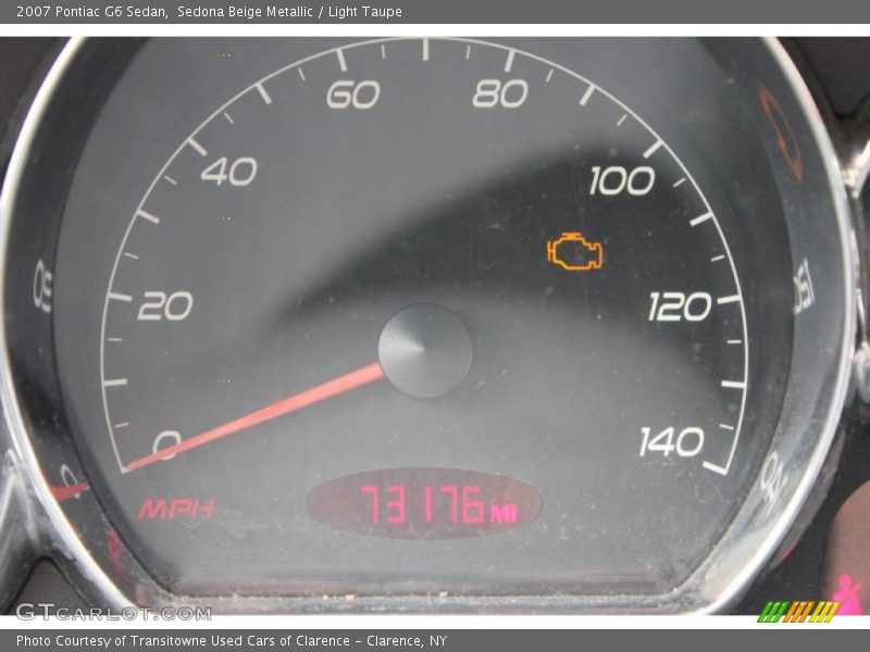 Sedona Beige Metallic / Light Taupe 2007 Pontiac G6 Sedan