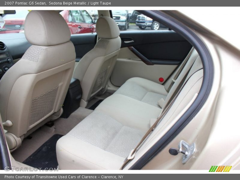 Sedona Beige Metallic / Light Taupe 2007 Pontiac G6 Sedan