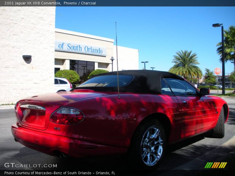 Phoenix / Charcoal 2001 Jaguar XK XK8 Convertible