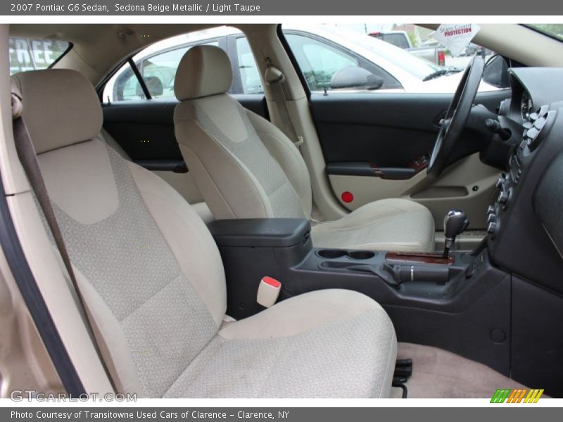 Sedona Beige Metallic / Light Taupe 2007 Pontiac G6 Sedan