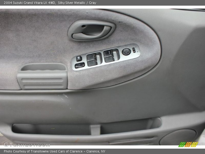 Silky Silver Metallic / Gray 2004 Suzuki Grand Vitara LX 4WD