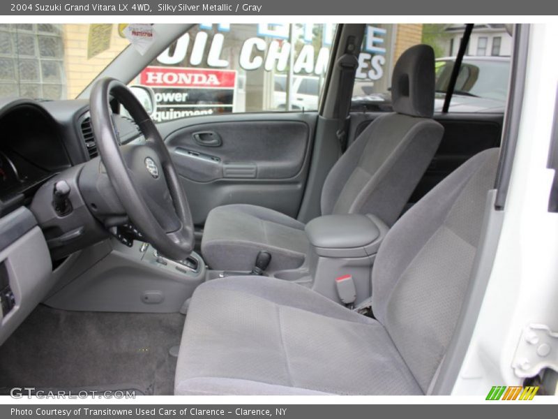 Silky Silver Metallic / Gray 2004 Suzuki Grand Vitara LX 4WD