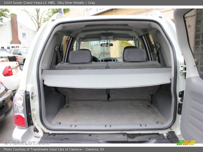 Silky Silver Metallic / Gray 2004 Suzuki Grand Vitara LX 4WD