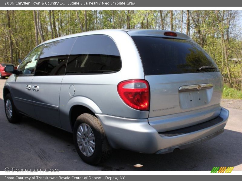 Butane Blue Pearl / Medium Slate Gray 2006 Chrysler Town & Country LX
