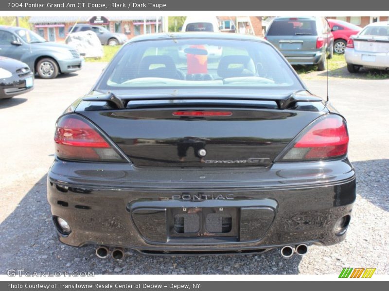 Black / Dark Taupe 2004 Pontiac Grand Am GT Coupe