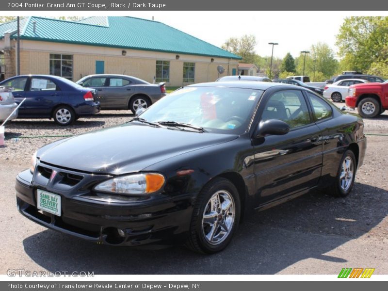 Black / Dark Taupe 2004 Pontiac Grand Am GT Coupe