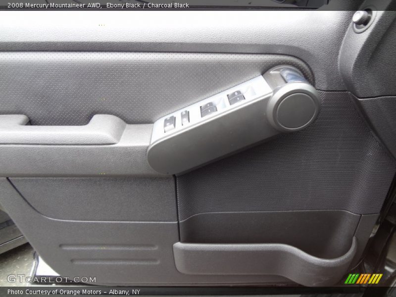 Ebony Black / Charcoal Black 2008 Mercury Mountaineer AWD
