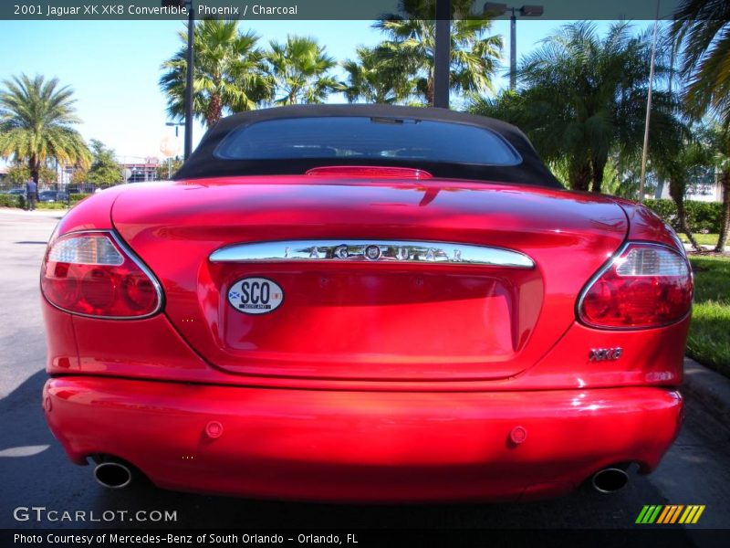 Phoenix / Charcoal 2001 Jaguar XK XK8 Convertible