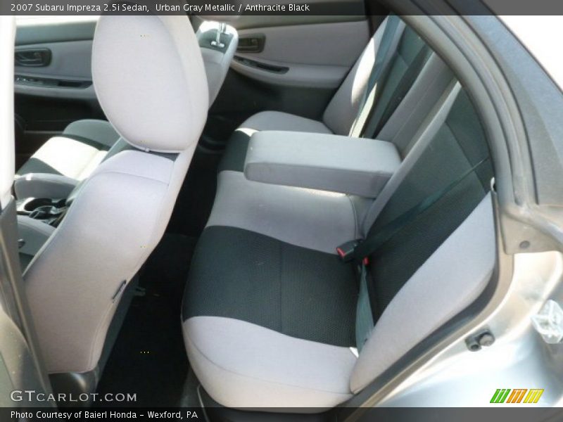 Urban Gray Metallic / Anthracite Black 2007 Subaru Impreza 2.5i Sedan