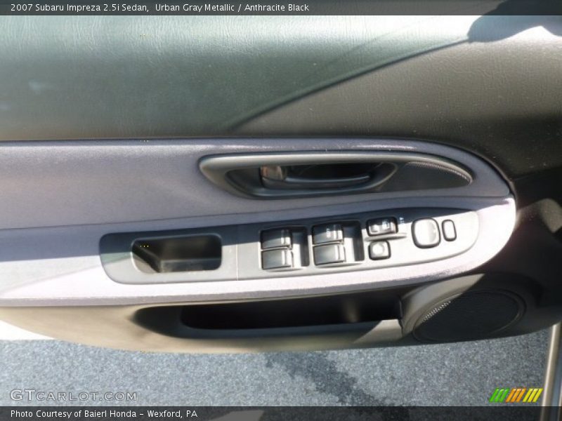 Urban Gray Metallic / Anthracite Black 2007 Subaru Impreza 2.5i Sedan