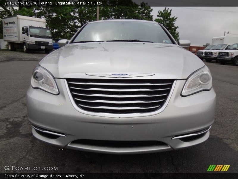 Bright Silver Metallic / Black 2011 Chrysler 200 Touring
