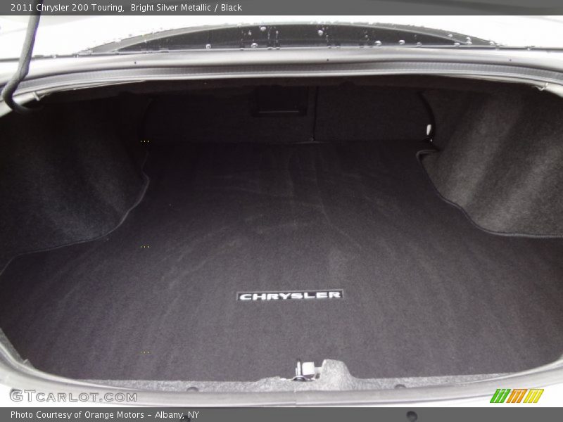 Bright Silver Metallic / Black 2011 Chrysler 200 Touring