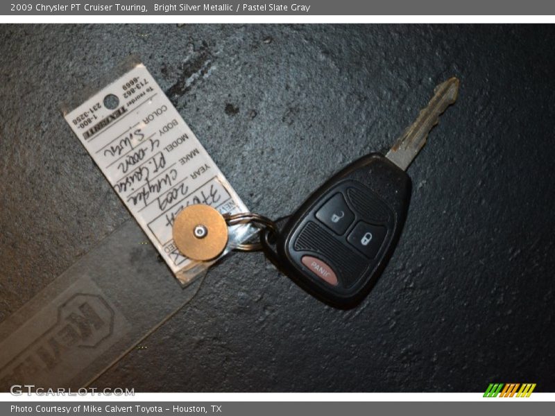 Bright Silver Metallic / Pastel Slate Gray 2009 Chrysler PT Cruiser Touring