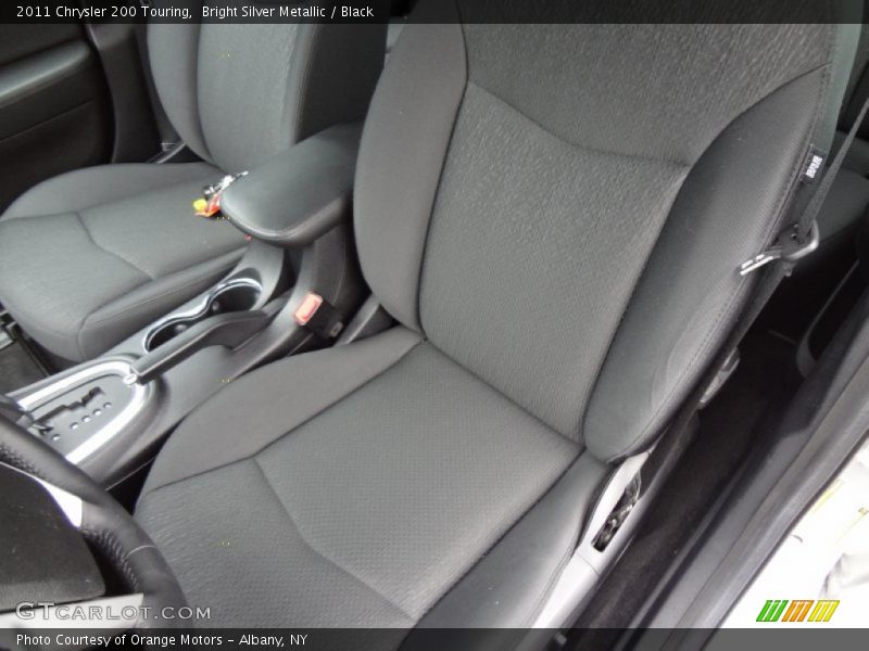 Bright Silver Metallic / Black 2011 Chrysler 200 Touring