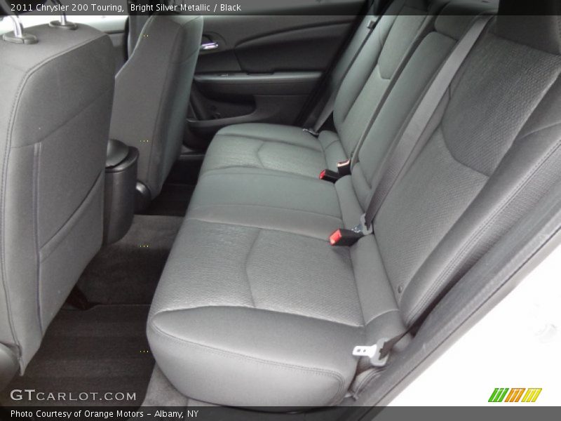 Bright Silver Metallic / Black 2011 Chrysler 200 Touring