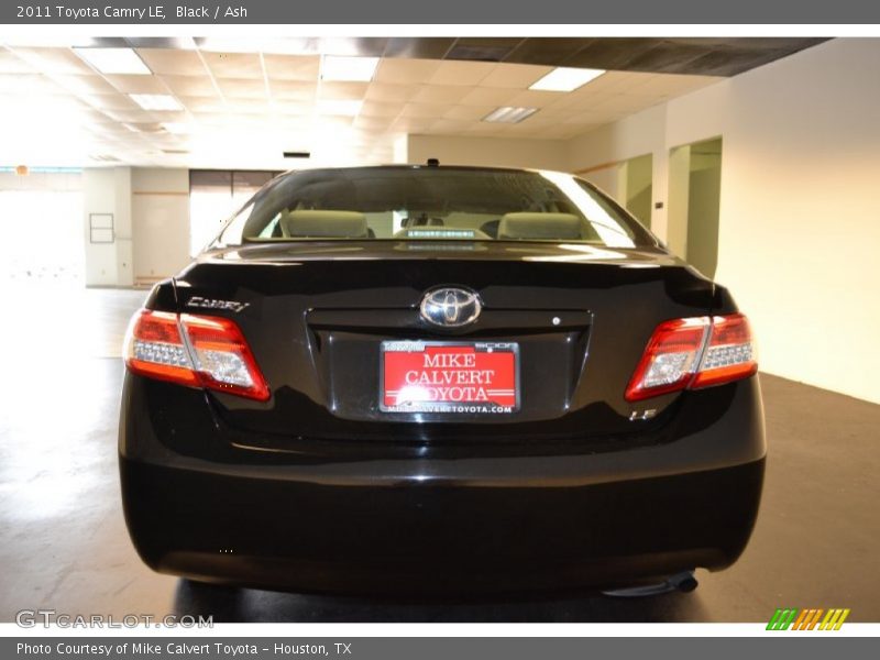 Black / Ash 2011 Toyota Camry LE