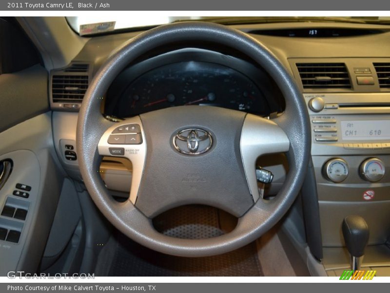 Black / Ash 2011 Toyota Camry LE