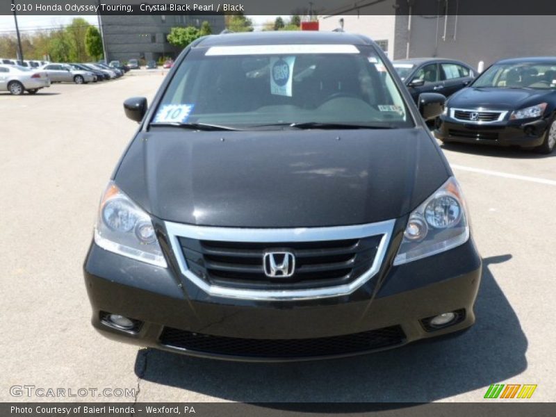 Crystal Black Pearl / Black 2010 Honda Odyssey Touring