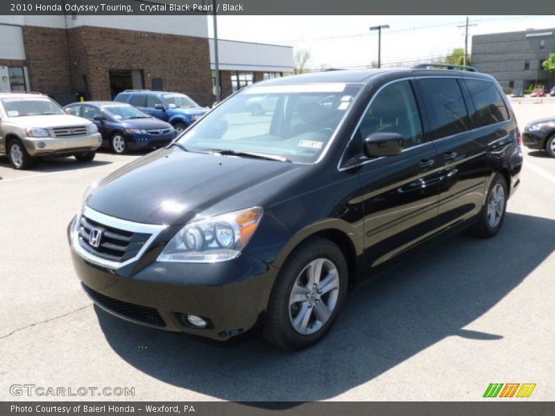 Crystal Black Pearl / Black 2010 Honda Odyssey Touring