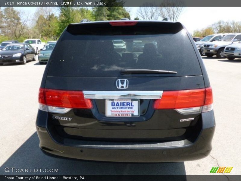 Crystal Black Pearl / Black 2010 Honda Odyssey Touring