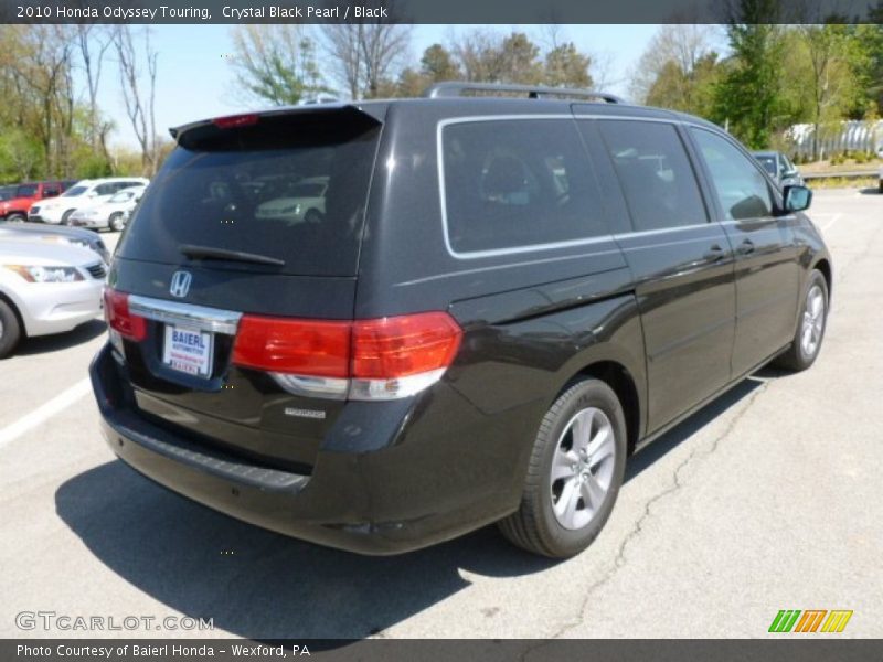 Crystal Black Pearl / Black 2010 Honda Odyssey Touring