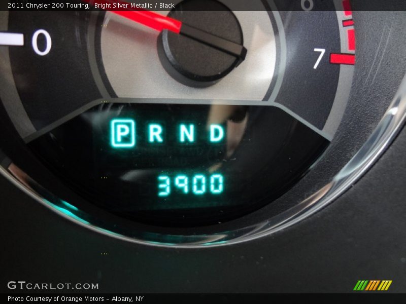 Bright Silver Metallic / Black 2011 Chrysler 200 Touring