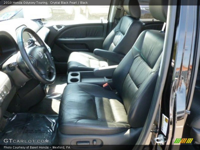 Crystal Black Pearl / Black 2010 Honda Odyssey Touring