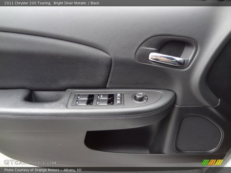 Bright Silver Metallic / Black 2011 Chrysler 200 Touring