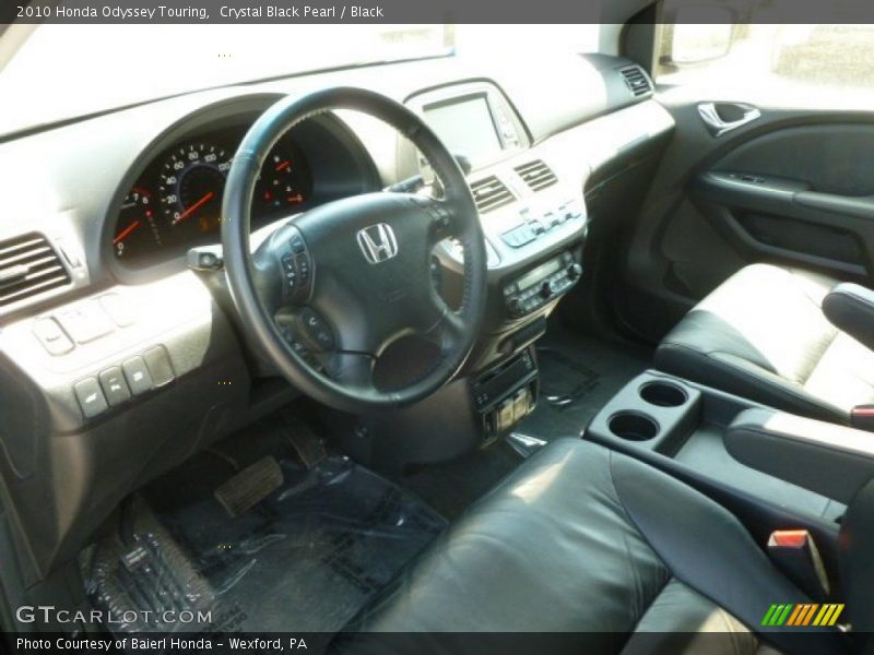 Crystal Black Pearl / Black 2010 Honda Odyssey Touring